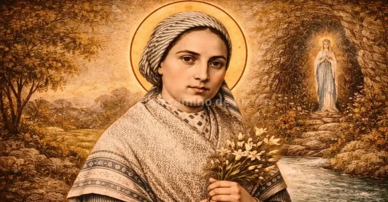 la virgen de lourdes