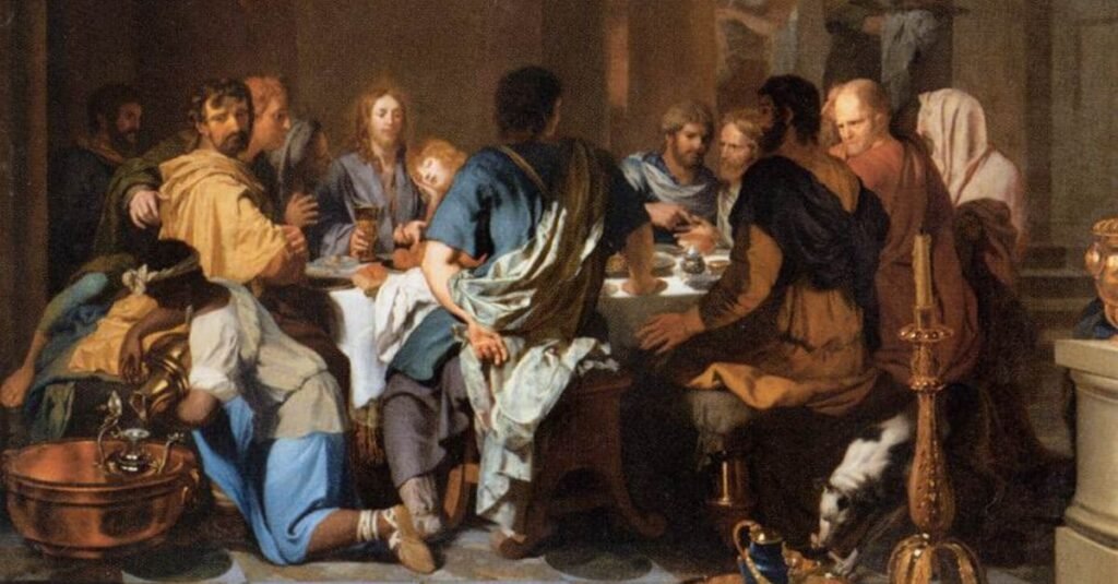 Gérard de Lairesse - La institución de la Eucaristía