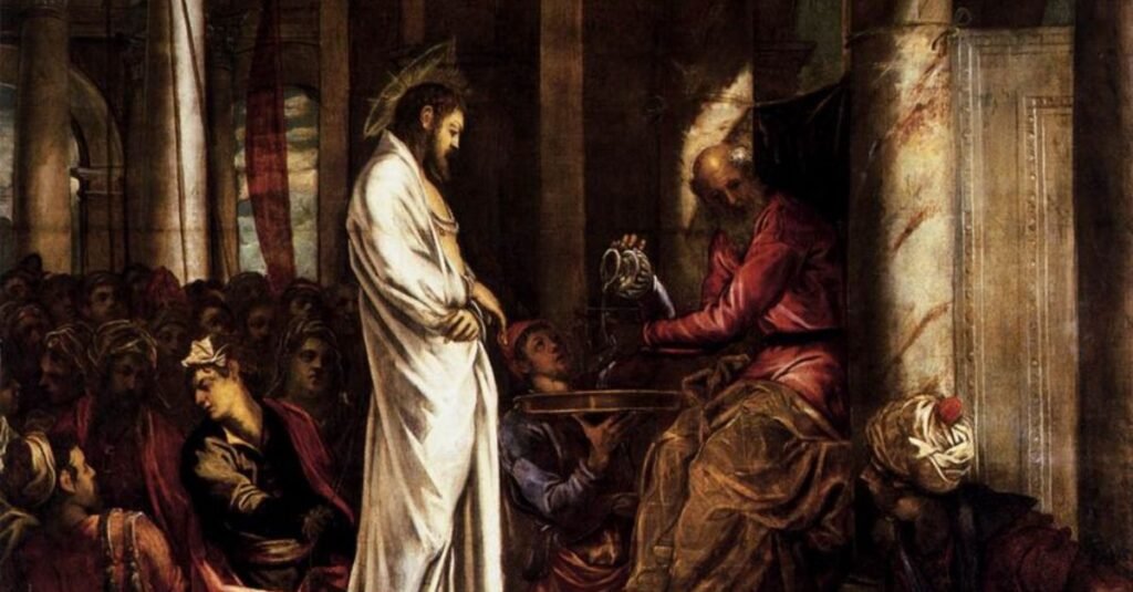 cristo ante pilatos tintoretto
