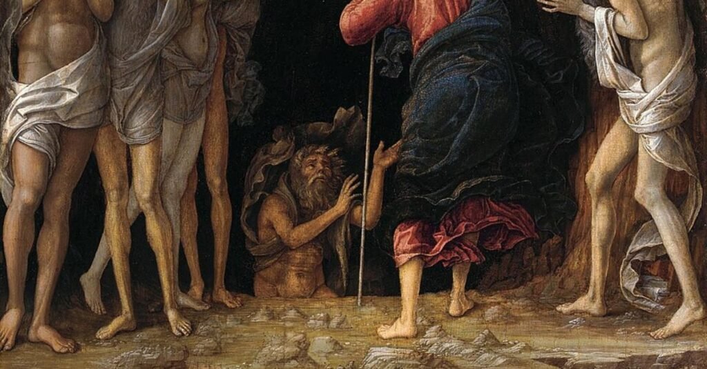 descenso de cristo al limbo andrea mantegna